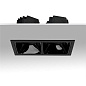 ART-SQ-180x2 LED светильник встраиваемый полуповоротный Downlight   -  Встраиваемые светильники 